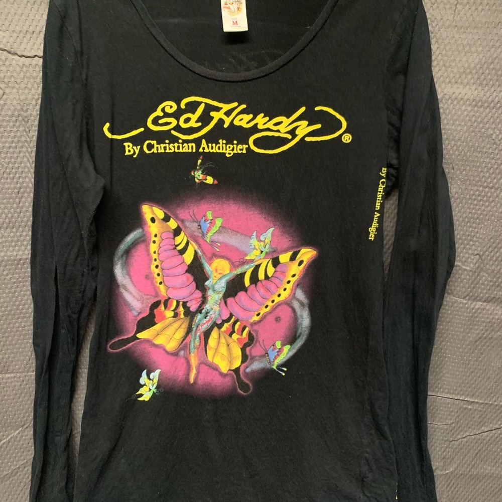 Ed Hardy LS TShirt Size M